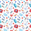 Medical Equipment White Background Pattern Vinyl 12" x 12" - The Vinyl Haus