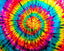Tie Dye Fabric Pattern Vinyl 12" x 9" - The Vinyl Haus
