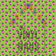 Pink Ladybugs Green Background Pattern Vinyl 12" x 9" - The Vinyl Haus