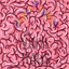 Zombie Brains Pattern Vinyl 12" x 9" - The Vinyl Haus