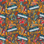 Musical Instrument Collage Pattern Vinyl 12" x 12" - The Vinyl Haus