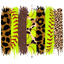 Softball Brushstroke Patterned Vinyl 12" x 12" - The Vinyl Haus