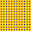 Blue and Yellow Polka Dots Patterned Vinyl 12" x 12" - The Vinyl Haus