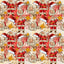 Vintage Santas and Stars Patterned Vinyl 12" x 12" - The Vinyl Haus