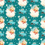 Vintage Santa and Farmhouse Trucks Patterned Vinyl 12" x 12" - The Vinyl Haus