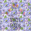 Purple Floral Pattern Vinyl 12" x 12" - The Vinyl Haus