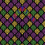 Mardi Gras Pattern Vinyl 12" x 12" - The Vinyl Haus