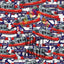 Coast Guard Boat Pattern Vinyl 12" x 12" - The Vinyl Haus