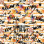 Halloween Candy, Words, and Stripes Pattern Vinyl 12" x 12" - The Vinyl Haus