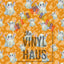 Halloween Ghost with Candy Background Pattern Vinyl 12" x 12" - The Vinyl Haus