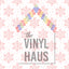 Pink Christmas Snowflake Pattern Vinyl 12" x 12" - The Vinyl Haus