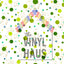 Green Confetti Pattern Vinyl 12" x 12 - The Vinyl Haus