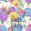 Easter Floral Pattern Vinyl 12" x 12" - The Vinyl Haus