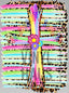 Easter Cross with Leopard Pattern Vinyl 12" x 12" - The Vinyl Haus