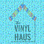 Donut Sprinkle Dark Blue Background Pattern Vinyl 12" x 12" - The Vinyl Haus
