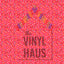 Donut Sprinkle Red Background Pattern Vinyl 12" x 12" - The Vinyl Haus