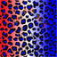 4th of July Cheetah Pattern Vinyl 12" x 12" - The Vinyl Haus