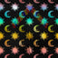 Black Rainbow Sun/Moon PRIDE Pattern Vinyl 12" x 12" - The Vinyl Haus