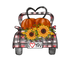 Sublimation Prints - Fall Farmhouse Truck - The Vinyl Haus