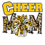 Sublimation Prints - Cheer Mom Yellow - The Vinyl Haus