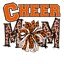 Sublimation Prints - Cheer Mom Orange - The Vinyl Haus