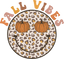 HTV Prints - Fall Vibes Smiley Face - The Vinyl Haus