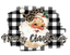 Sublimation Prints - Vintage Santa White Buffalo Plaid Background - The Vinyl Haus