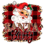 Sublimation Prints - Vintage Santa Baby - The Vinyl Haus