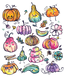 Sublimation Prints - Fall Pumpkins and Gourds - The Vinyl Haus