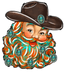 Sublimation Prints - Cowboy Santa - The Vinyl Haus