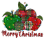 Sublimation Prints - Christmas Apples - The Vinyl Haus