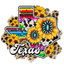 Sublimation Prints - Texas Serape and Sunflowers - The Vinyl Haus