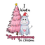 Sublimation Prints - I Want A Hippopotamus For Christmas - The Vinyl Haus
