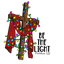 Sublimation Prints - Be The Light Cross - The Vinyl Haus
