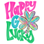 Sublimation Prints - Happy Go Lucky - The Vinyl Haus