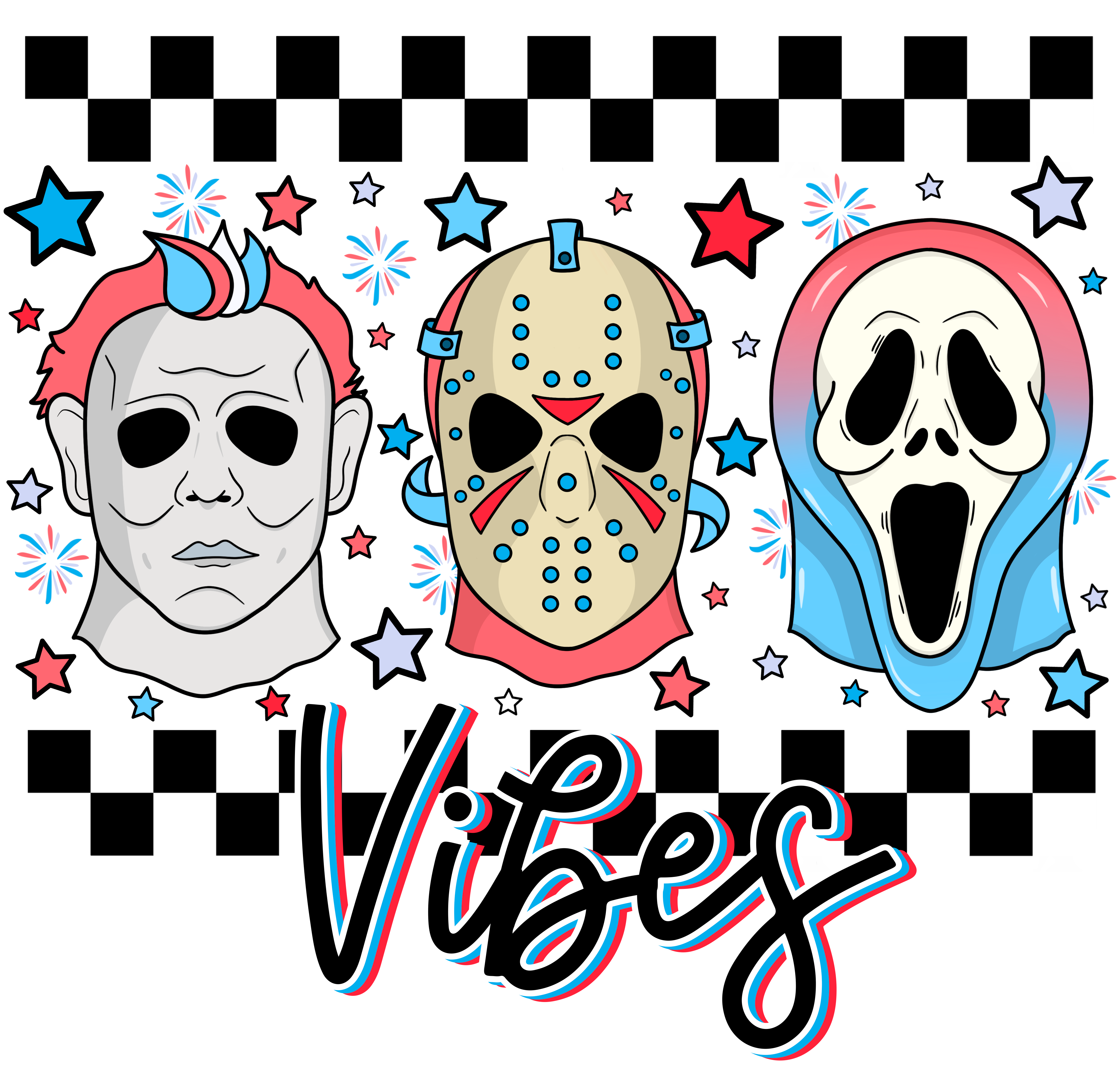 Sublimation Prints - 4th of July American Vibes - The Vinyl Haus