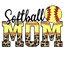 Sublimation Prints - Softball Mom - The Vinyl Haus