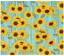 Sublimation Tumbler Wrap - Sunflowers Woodgrain Background - The Vinyl Haus