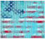 Sublimation Tumbler Wrap - 4th of July Distressed Flag on Woodgrain - The Vinyl Haus