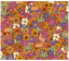 Sublimation Tumbler Wrap - Retro Flowers - The Vinyl Haus