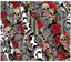 Sublimation Tumbler Wrap - Skull Stripes - The Vinyl Haus
