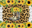 Sublimation Tumbler Wrap - Western Boots and Sunflowers - The Vinyl Haus
