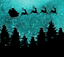 Sublimation Tumbler Wrap - Santas Sleigh - The Vinyl Haus
