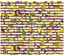 Sublimation Tumbler Wrap - Mardi Gras Stripes - The Vinyl Haus