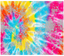 Sublimation Tumbler Wrap - Bright Splatter Tie Dye - The Vinyl Haus