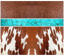 Sublimation Tumbler Wrap - Cow Hide and Leather - The Vinyl Haus