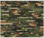 Sublimation Tumbler Wrap - Leaf Camo Stripes - The Vinyl Haus