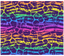 Sublimation Tumbler Wrap - Neon Rainbow Animal Print - The Vinyl Haus