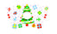 Venti Cold Cup 24 oz Vinyl Wrap - Christmas Tree Full Wrap - The Vinyl Haus