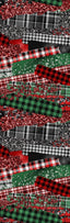 Christmas Brushstrokes Pen Wrap 1.5 x 4.75 - The Vinyl Haus